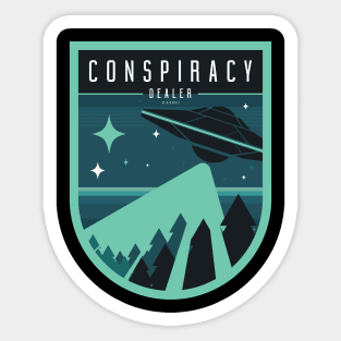 Conspiracy Dealer Sticker